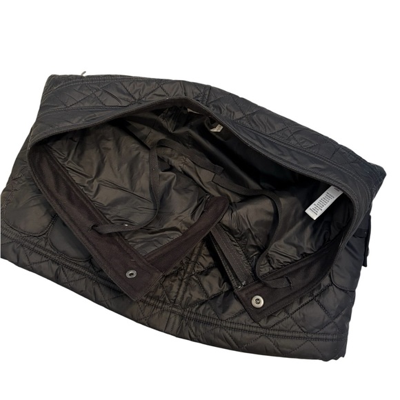 Athleta | Snow Stomper Quilted Puffer Mini Skirt Asphalt / black Size 0 - Picture 5 of 6